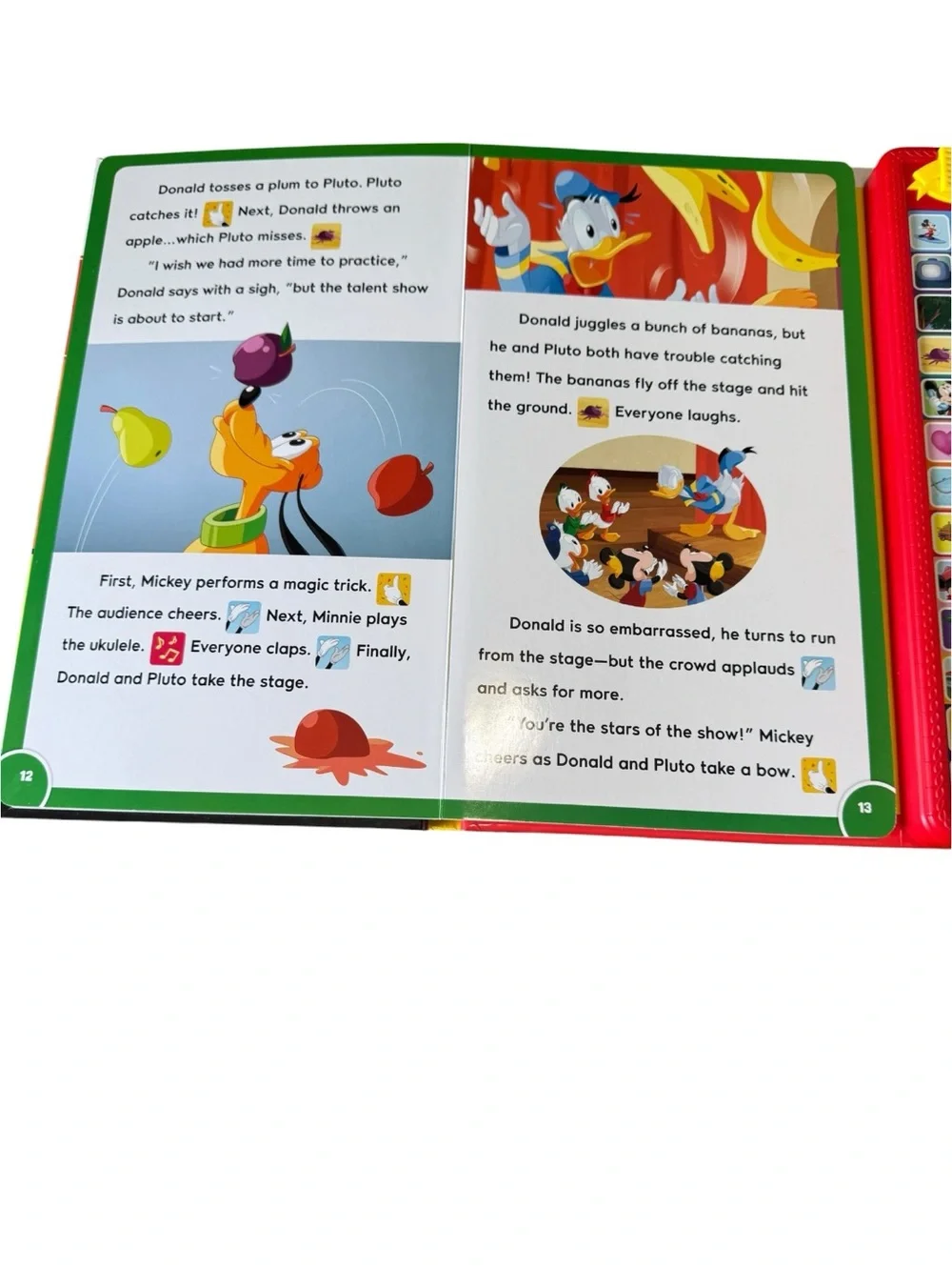 Disney Mickey  Friends: Sound Storybook Treasury - Hardcover - VERY GOOD